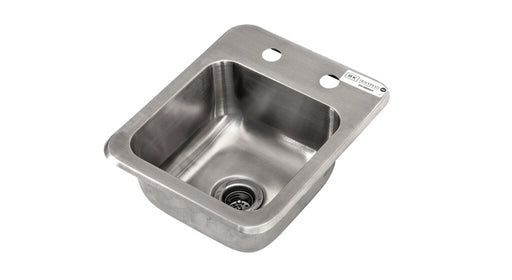 BK Resources DDI-0909524 1 Compartment Dropin Sink 9"x9"x4"D Bowl