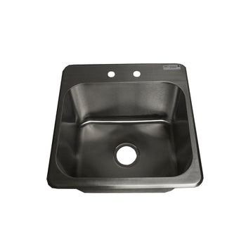 BK Resources DDI-18151024 1 Compartment Dropin Sink 18"x15"x10"