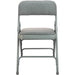 Grey Metal Folding Chair