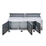 Dukers DPP90 90 inch Pizza Prep Table