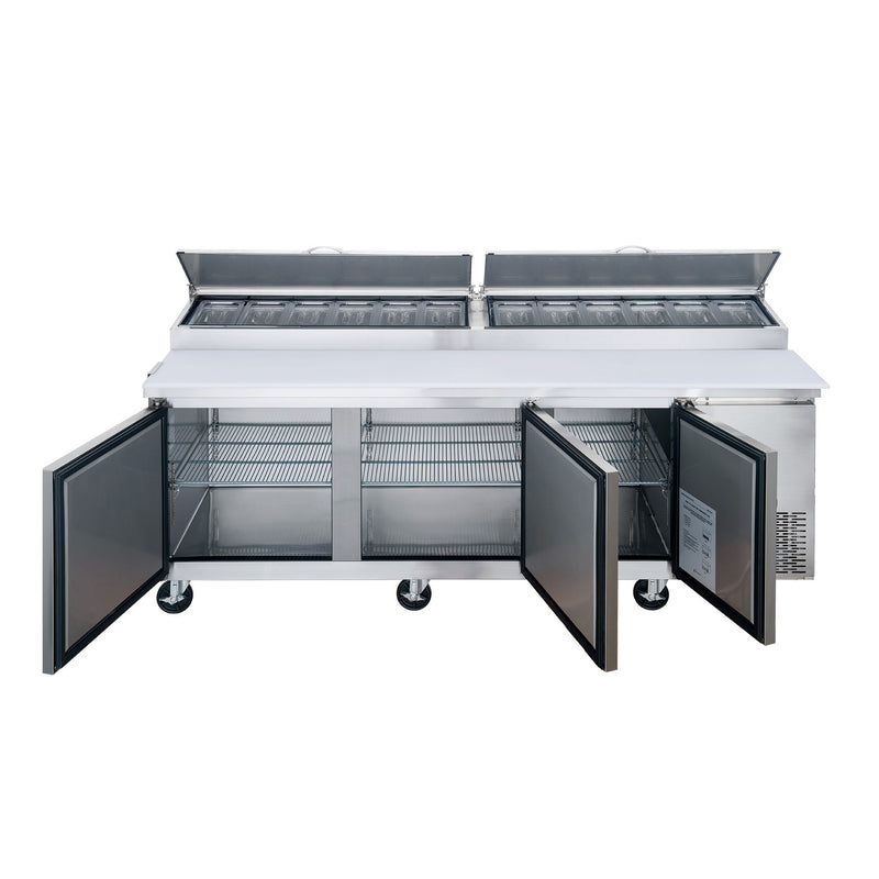 Dukers DPP90 90 inch Pizza Prep Table