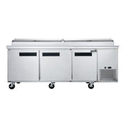 Dukers DPP90 90 inch Pizza Prep Table