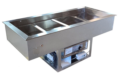 BK Resources E-DT-4 Dual Temp 4 Compartment Drop-In Hot/Cold Food Well