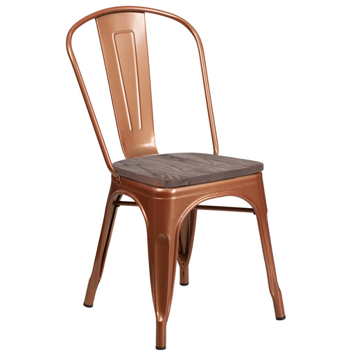 Copper Metal Chair