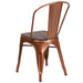 Copper Metal Chair