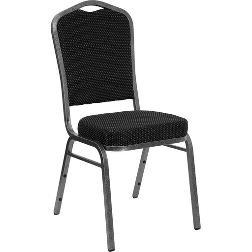 Black Fabric Banquet Chair