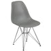 Gray Plastic/Chrome Chair
