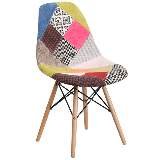 Fabric/Wood Chair