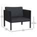 BK Patio Chair-CHAR Cushions