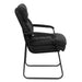 Black Microfiber Side Chair