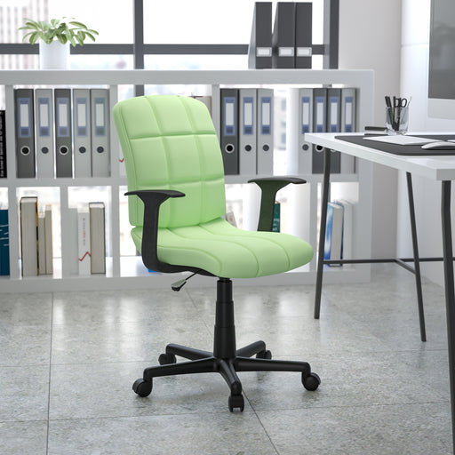 Green Mid-Back Task Chair