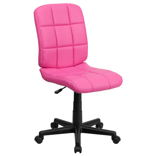 Pink Mid-Back Task Chair