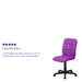 Purple Mid-Back Task Chair