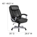 Black 500LB High Back Chair
