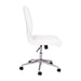 White LeatherSoft Office Chair