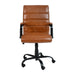 Brown Mid-Back Leather Chair