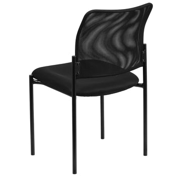 Black Mesh Side Chair