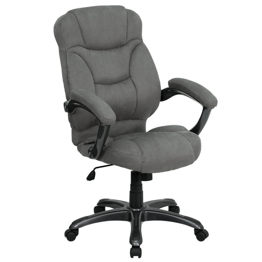 Gray High Back Chair