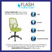 Green High Back Mesh Chair