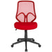 Red High Back Mesh Chair
