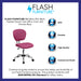 Pink Mid-Back Task Chair