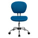 Turquoise Mid-Back Task Chair