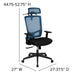 Blue/Black Mesh Office Chair