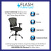 Dark Gray Mid-Back Task Chair
