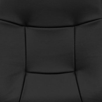 Black High Back Vinyl Chair