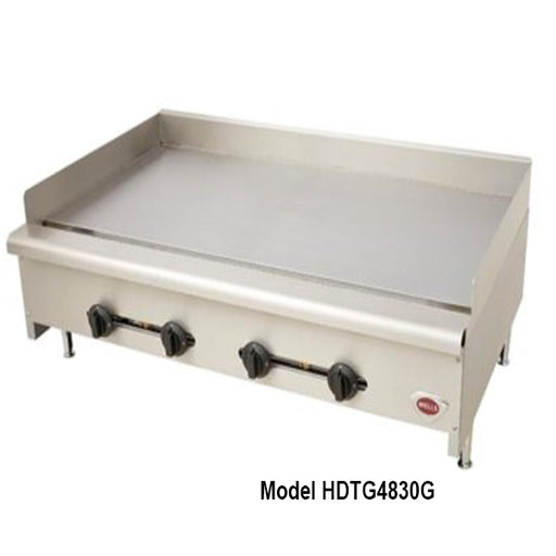 Wells HDTG-6030G Heavy Duty 60 inch Thermostatic Griddle Natural Gas 150K BTU