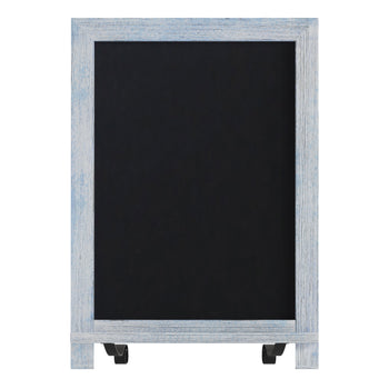 Blue Tabletop Chalkboard