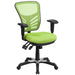 Green Mid-Back Mesh Chair