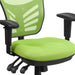 Green Mid-Back Mesh Chair