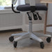 DK Gray Chair - Roller Wheels