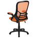 Orange Mesh Office Chair