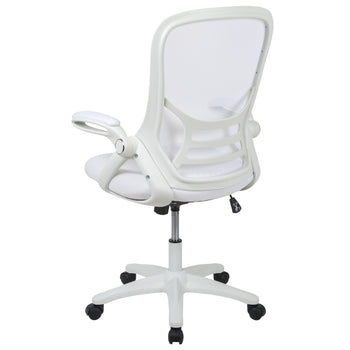 White Mesh/Frame Office Chair