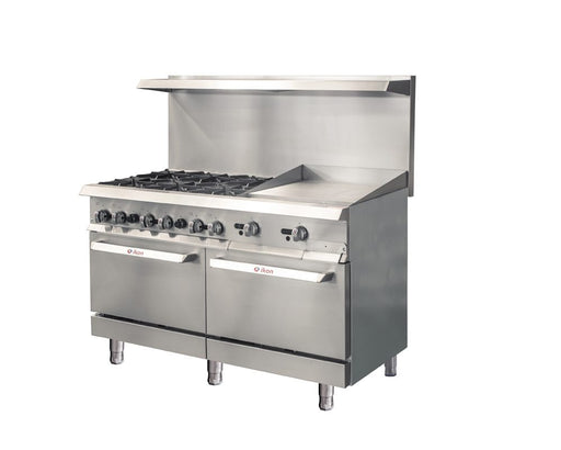 IKON COOKING IR-6B-24TG-60 Range 60 inch - 6 burners - 24 inch Thermostatic Griddle