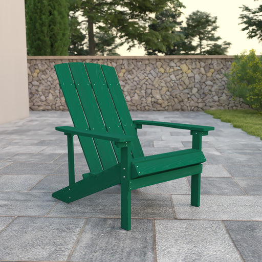Green Poly Adirondack Chair