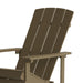 Mahogany Poly Adirondack Chair