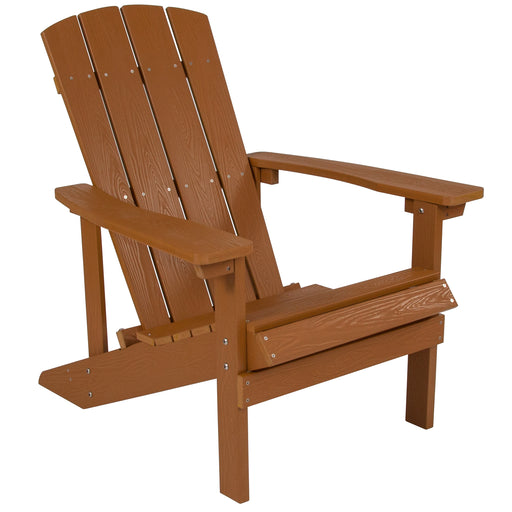 Teak Poly Adirondack Chair