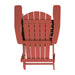 Red Folding Adirondack Chair
