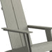 Gray Modern Adirondack Chair
