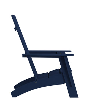 Navy Modern Adirondack Chair