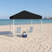 8'x8' Black Pop Up Canopy