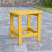 Yellow Adirondack Side Table