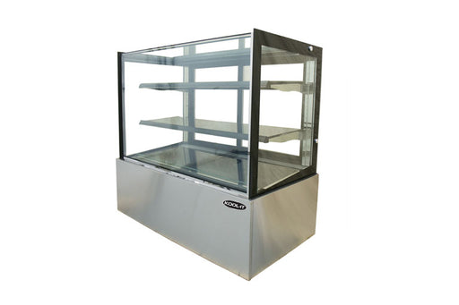 Kool-It KBF-60 60 inch Flat Glass Refrigerated Display Case