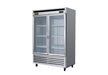 Kool-It - Signature KBSR-2G 44 cu. ft. Upright Bottom Mount Glass Door Refrigerator