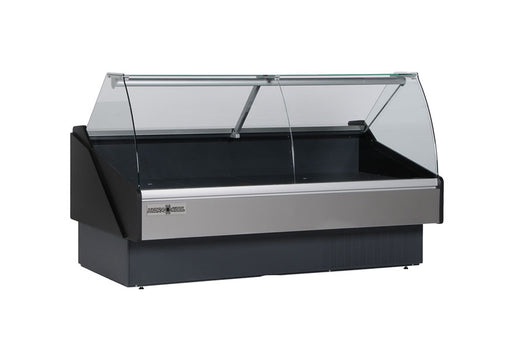 Hydra-Kool KFM-CG-120-R 120 inch Fresh Meat Case Curved Glass