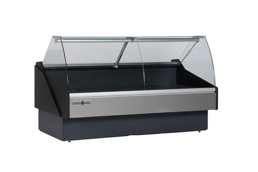 Hydra-Kool KFM-CG-100-S 100 inch Fresh Meat Case Curved Glass