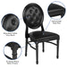Tufted Black Dining Chair